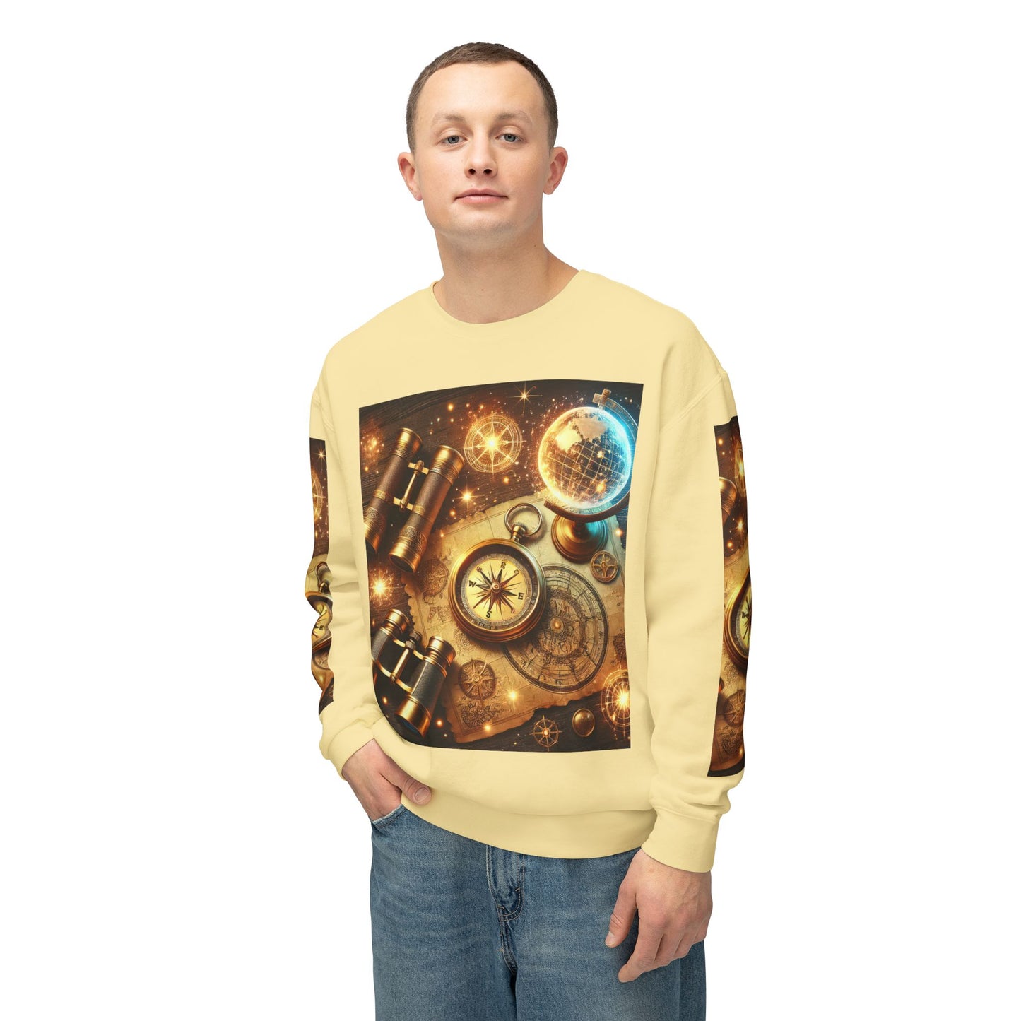 Unisex Lightweight Crewneck Sweatshirt