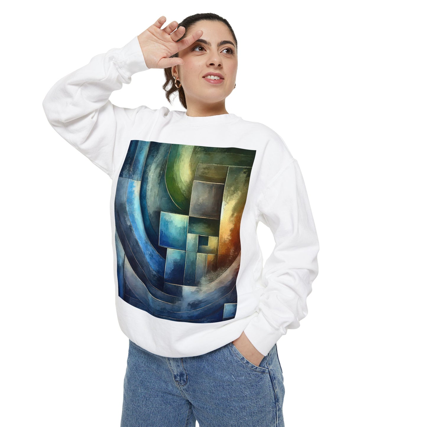 Unisex Garment-Dyed Sweatshirt