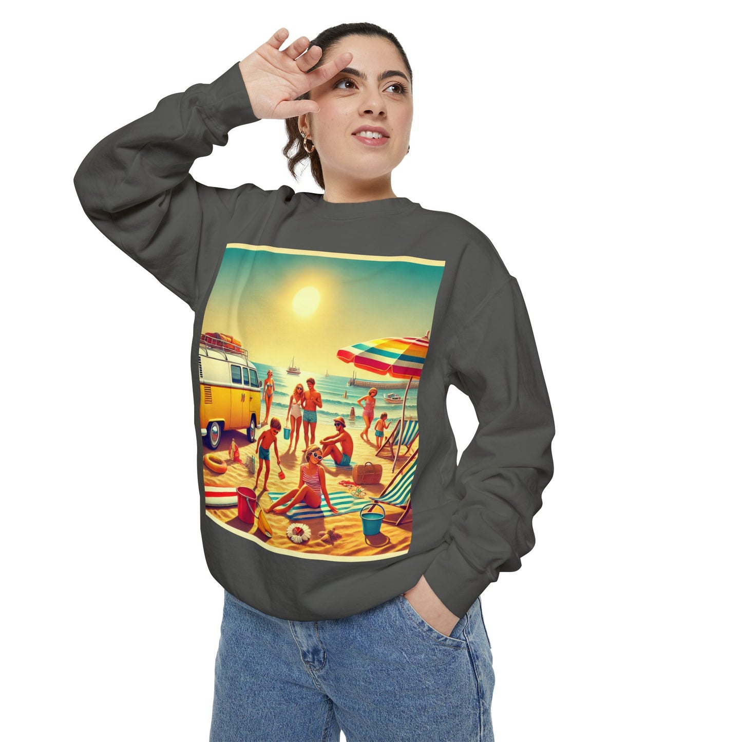 Unisex Garment-Dyed Sweatshirt