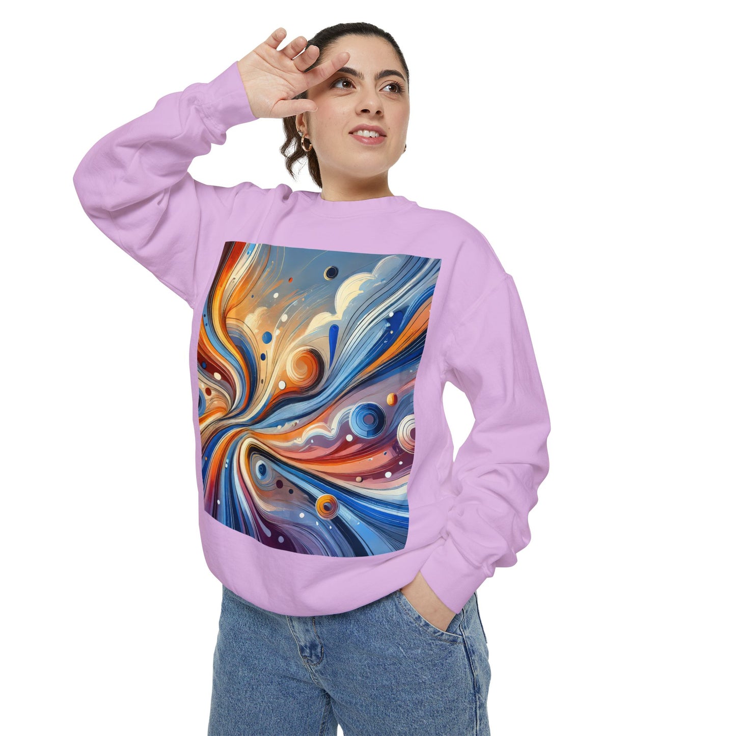 Unisex Garment-Dyed Sweatshirt