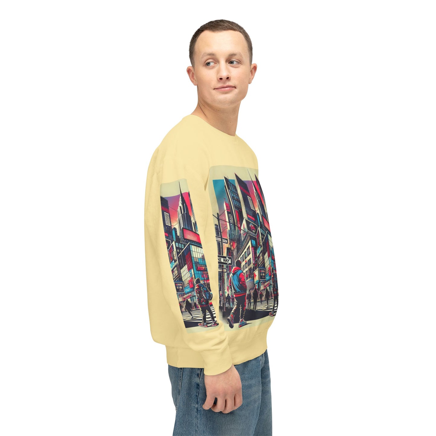 Unisex Lightweight Crewneck Sweatshirt