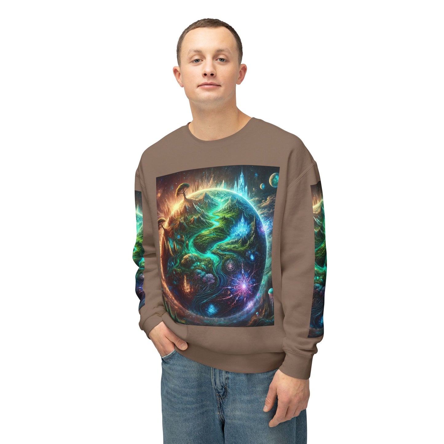 Unisex Lightweight Crewneck Sweatshirt