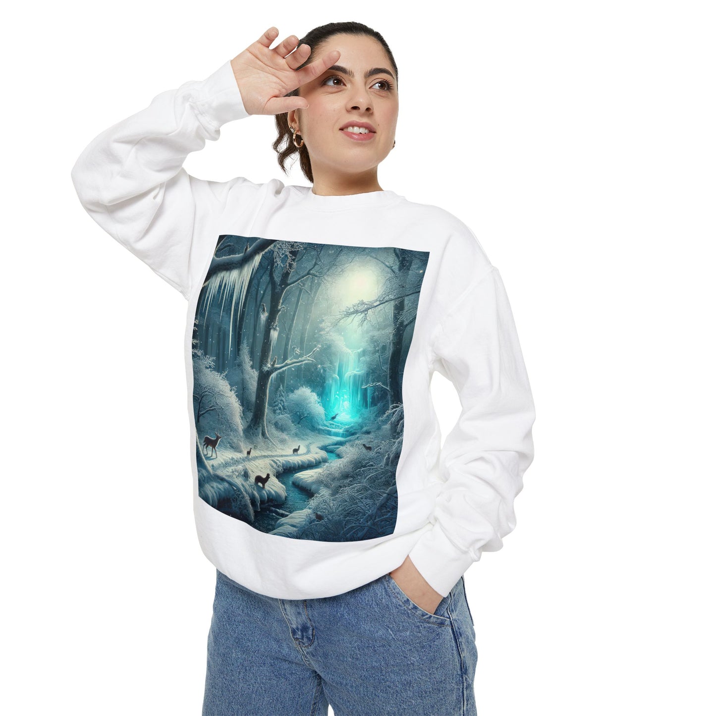 Unisex Garment-Dyed Sweatshirt