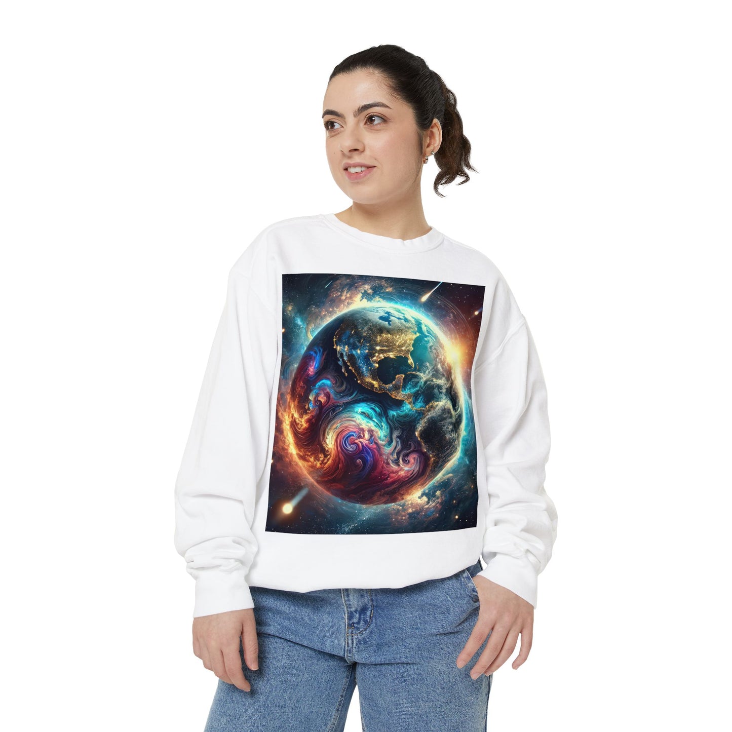 Unisex Garment-Dyed Sweatshirt