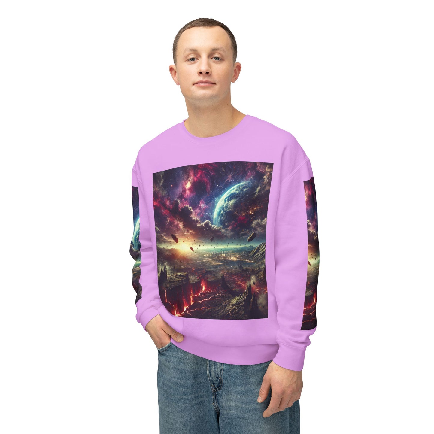 Unisex Lightweight Crewneck Sweatshirt