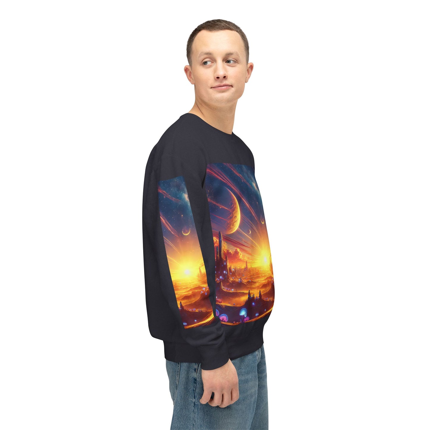 Unisex Lightweight Crewneck Sweatshirt