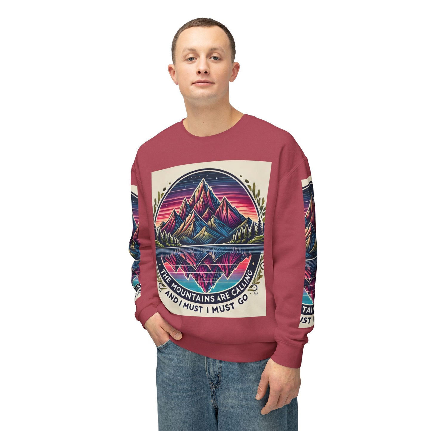 Unisex Lightweight Crewneck Sweatshirt