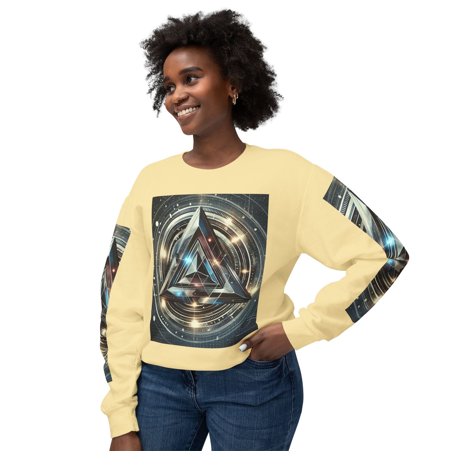 Unisex Lightweight Crewneck Sweatshirt