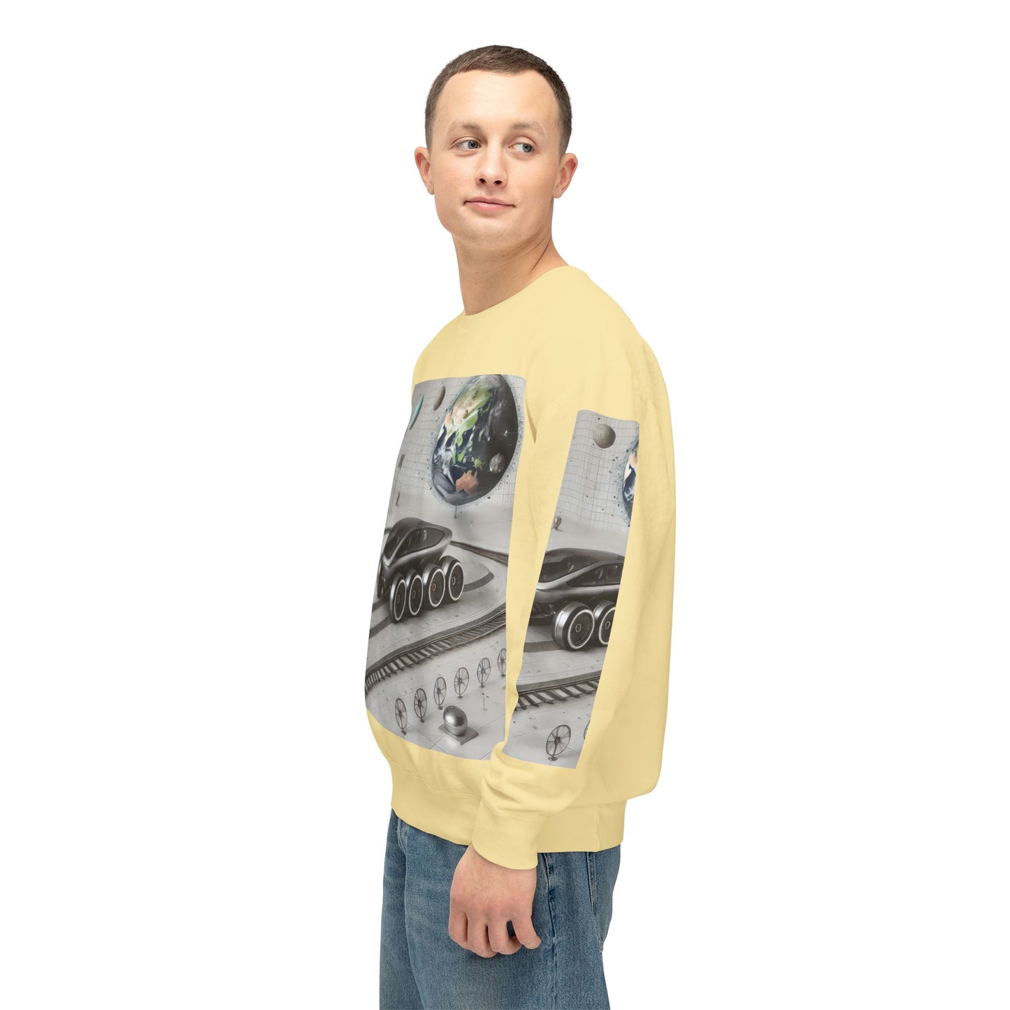 Unisex Lightweight Crewneck Sweatshirt