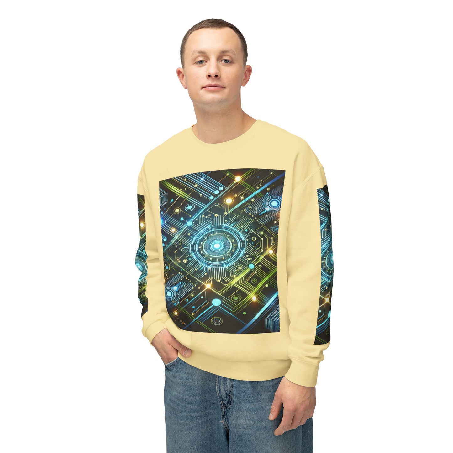 Unisex Lightweight Crewneck Sweatshirt