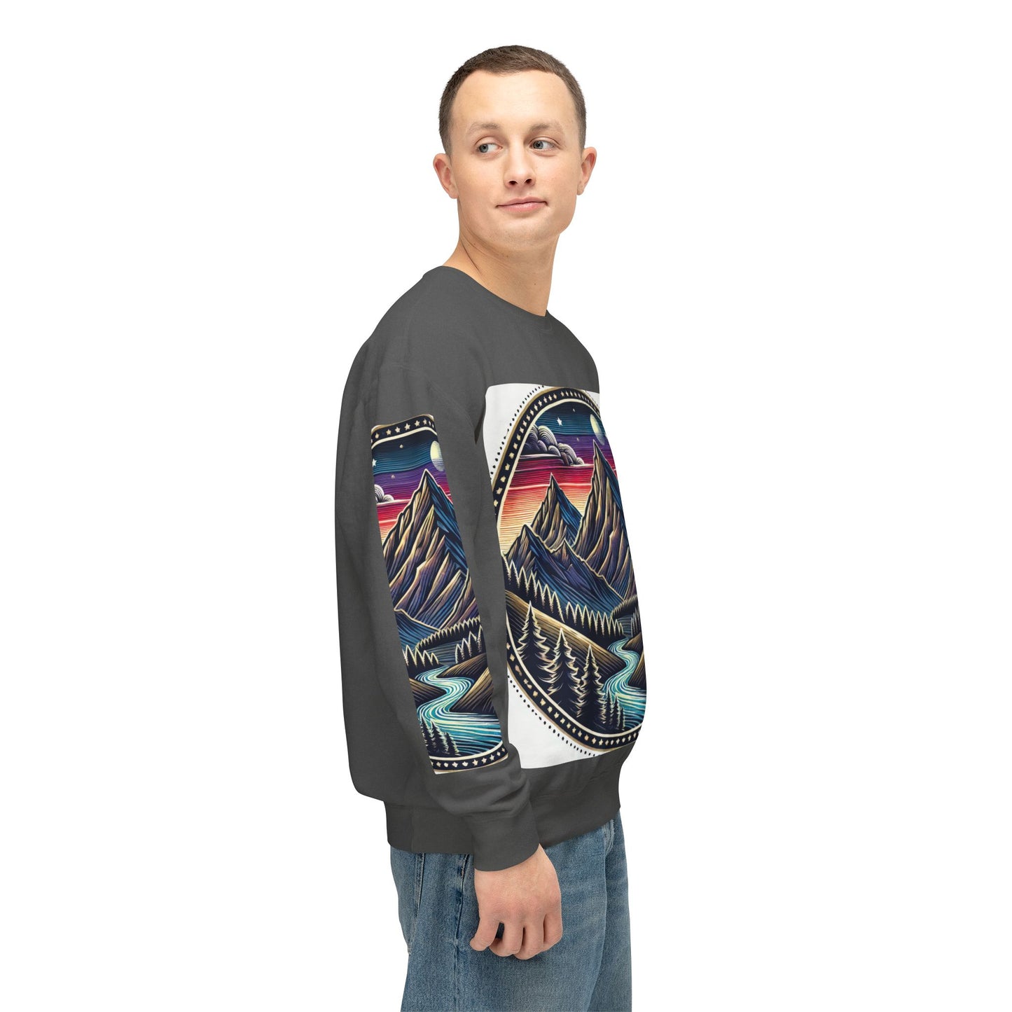 Unisex Lightweight Crewneck Sweatshirt