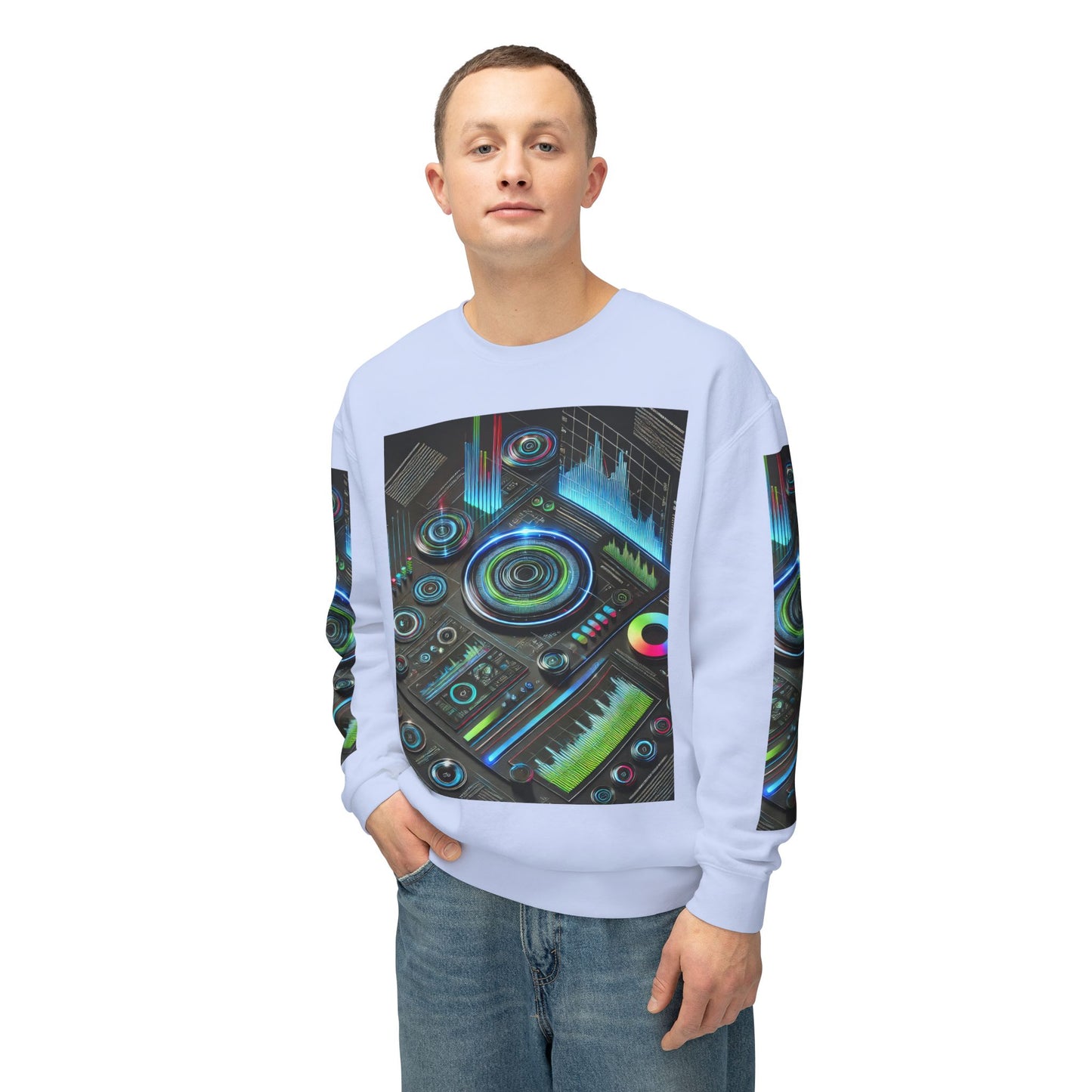 Unisex Lightweight Crewneck Sweatshirt