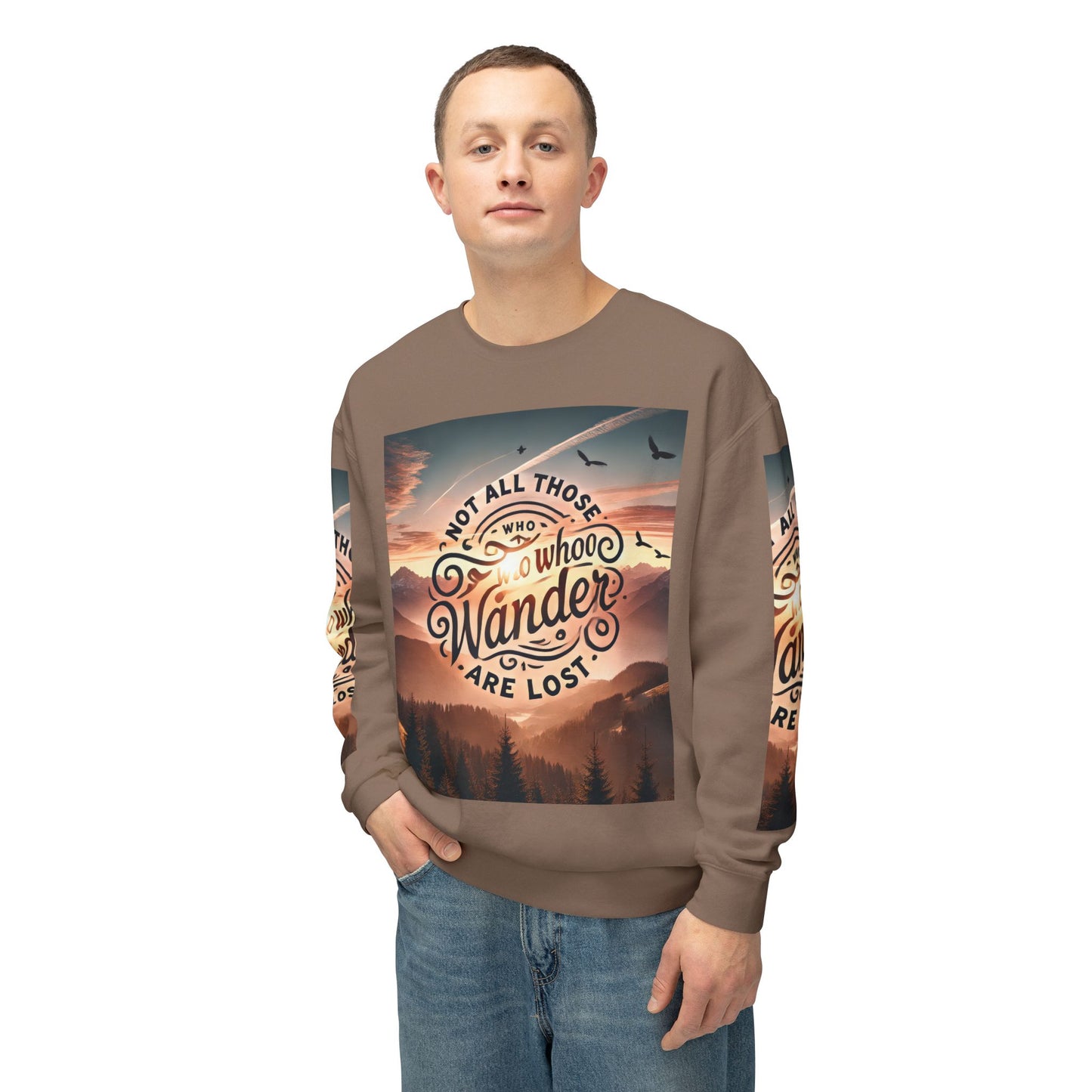 Unisex Lightweight Crewneck Sweatshirt