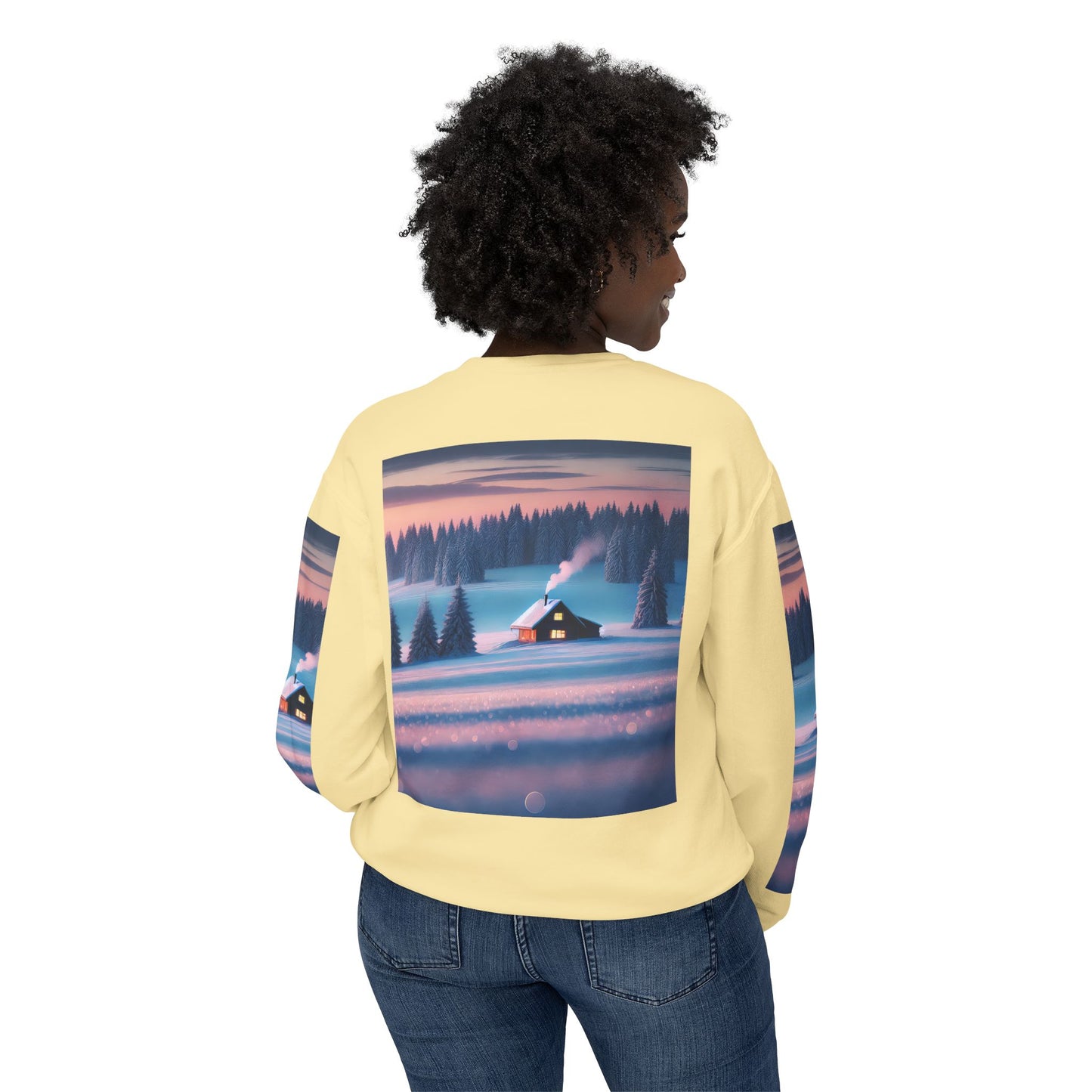 Unisex Lightweight Crewneck Sweatshirt