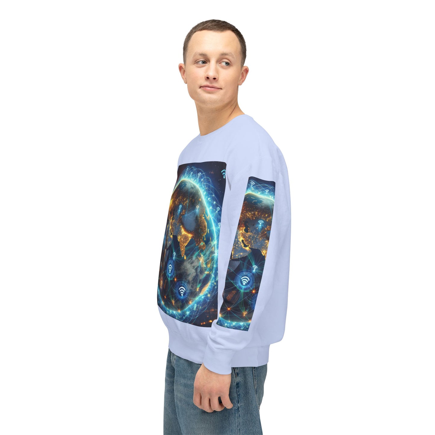 Unisex Lightweight Crewneck Sweatshirt