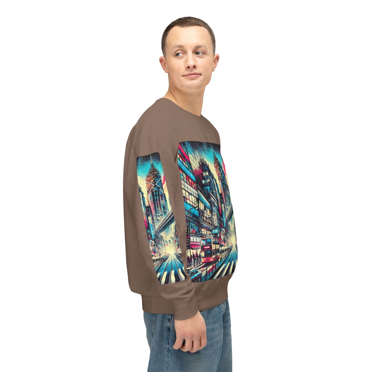 Unisex Lightweight Crewneck Sweatshirt