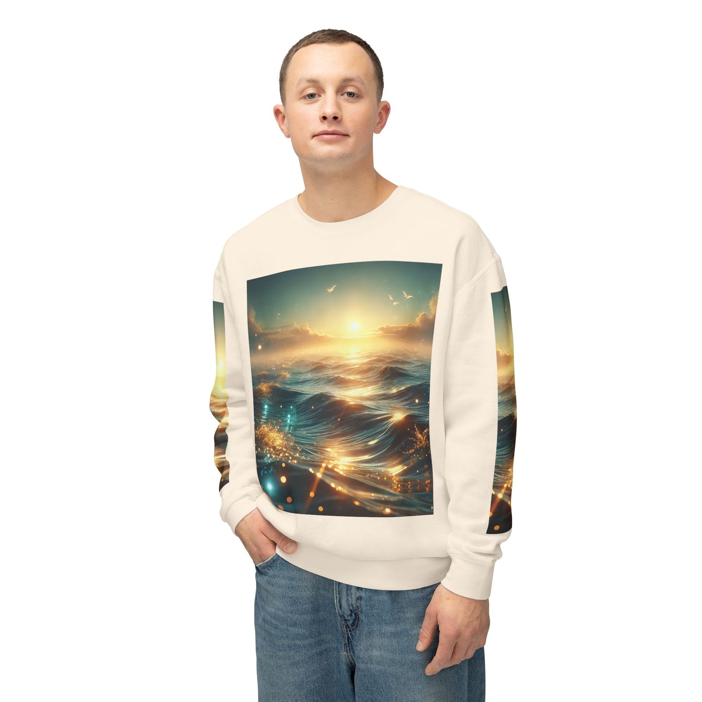 Unisex Lightweight Crewneck Sweatshirt