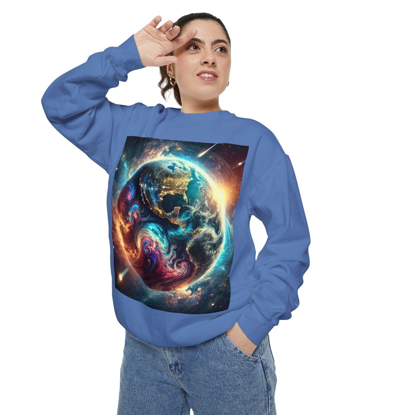 Unisex Garment-Dyed Sweatshirt