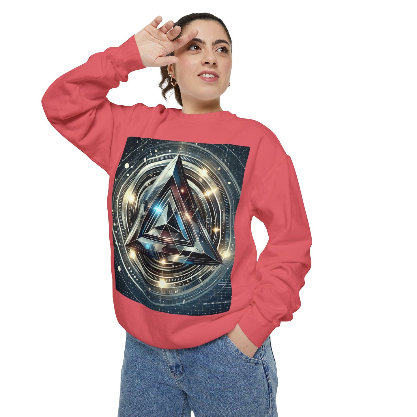 Unisex Garment-Dyed Sweatshirt