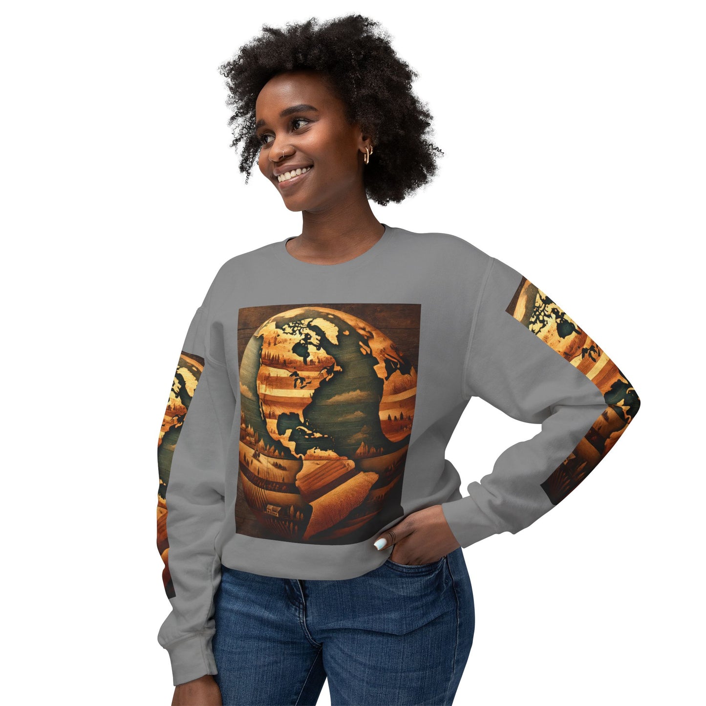 Unisex Lightweight Crewneck Sweatshirt