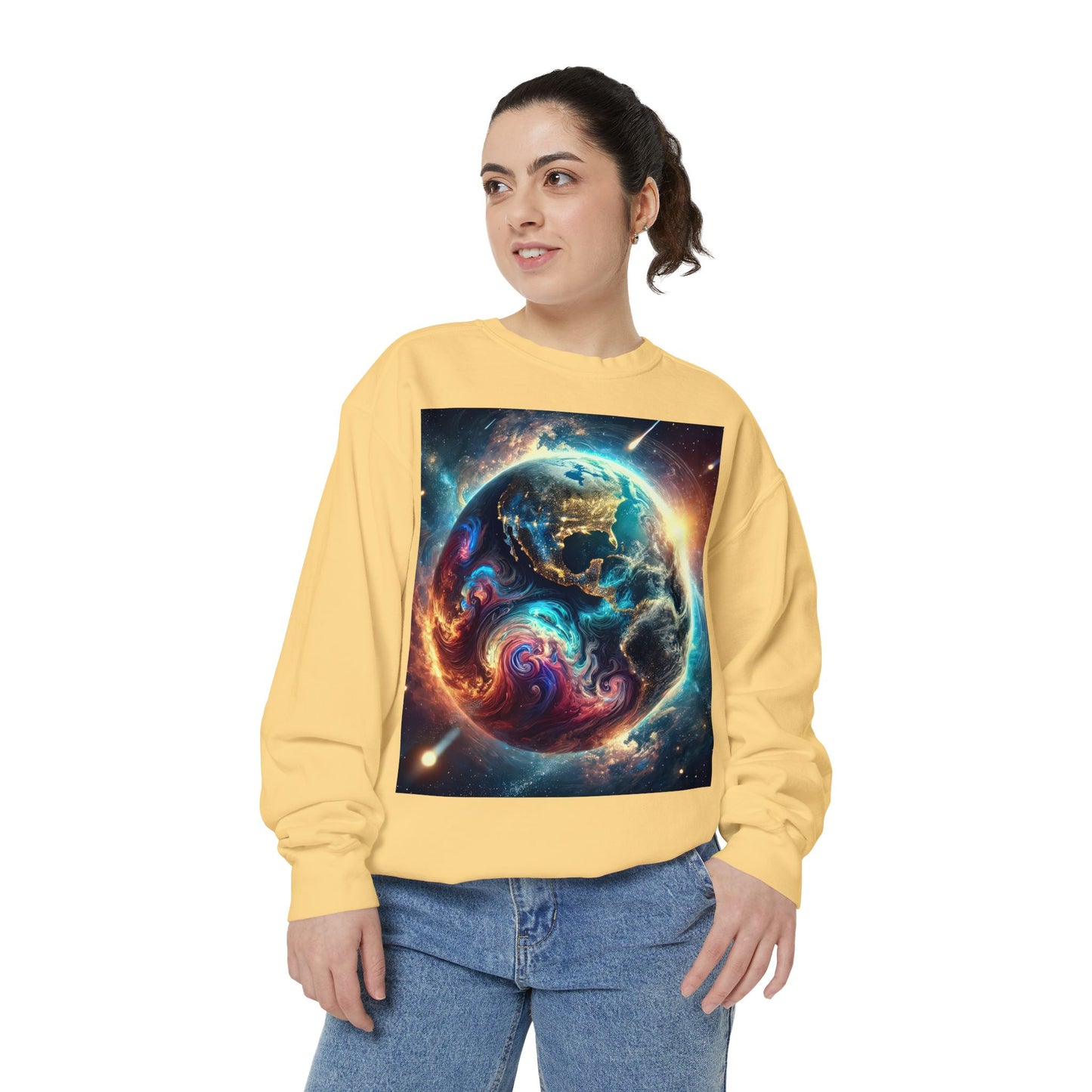 Unisex Garment-Dyed Sweatshirt