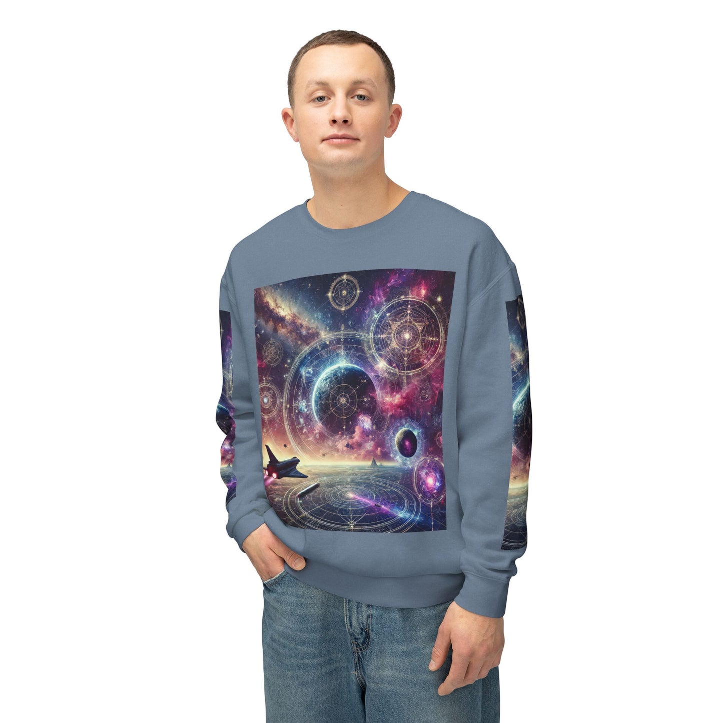 Unisex Lightweight Crewneck Sweatshirt