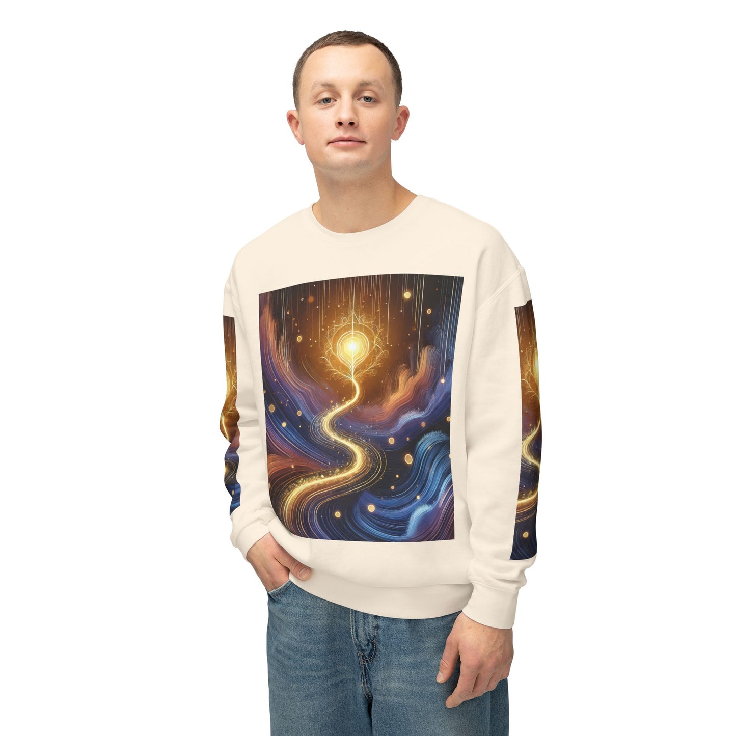 Unisex Lightweight Crewneck Sweatshirt