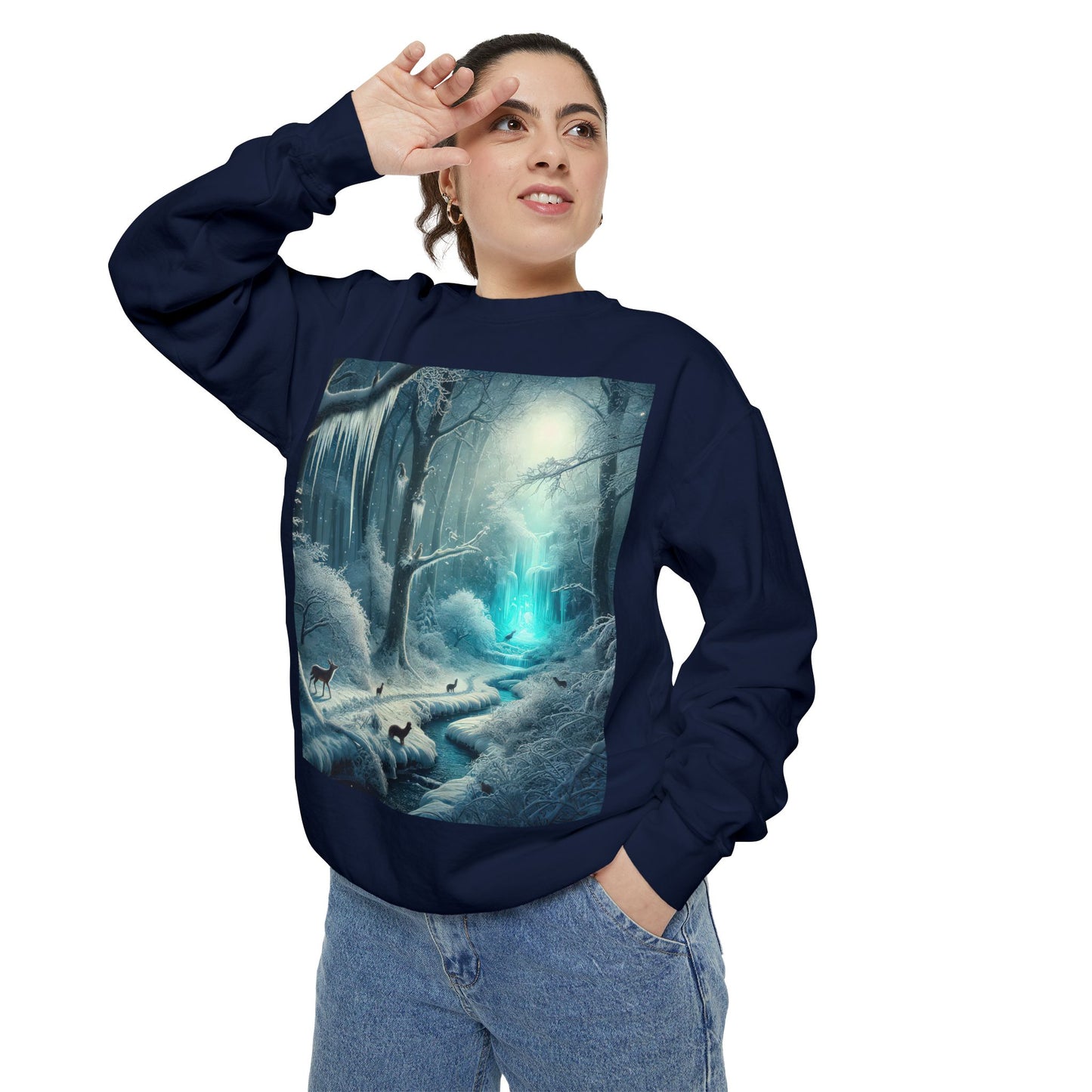 Unisex Garment-Dyed Sweatshirt