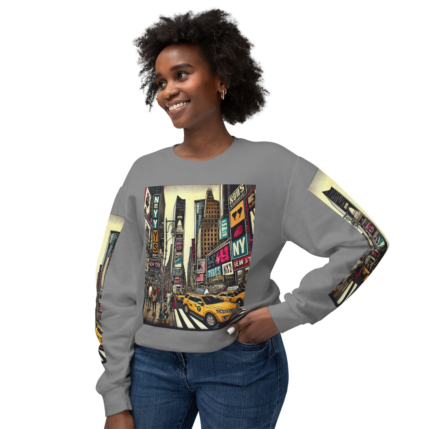 Unisex Lightweight Crewneck Sweatshirt