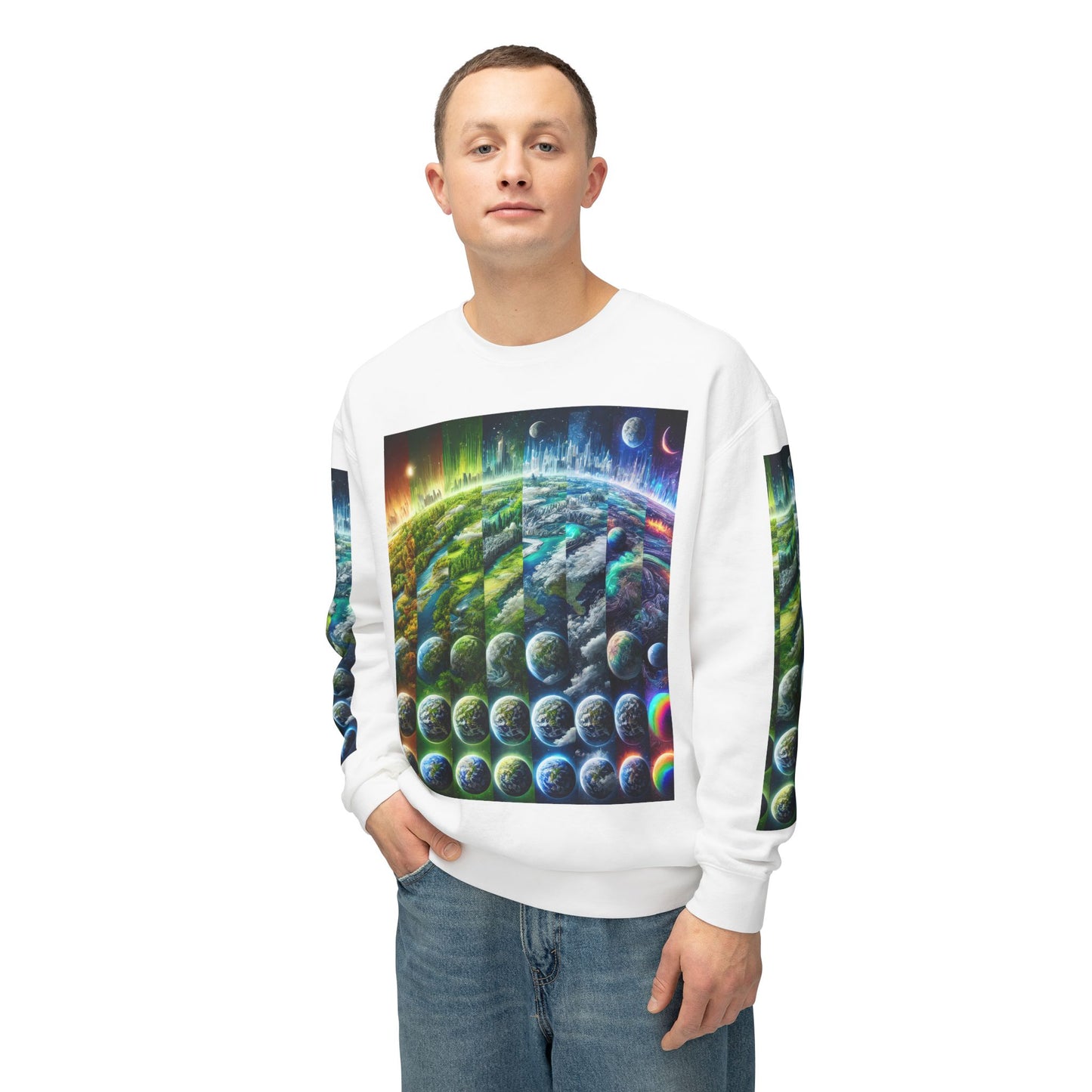 Unisex Lightweight Crewneck Sweatshirt