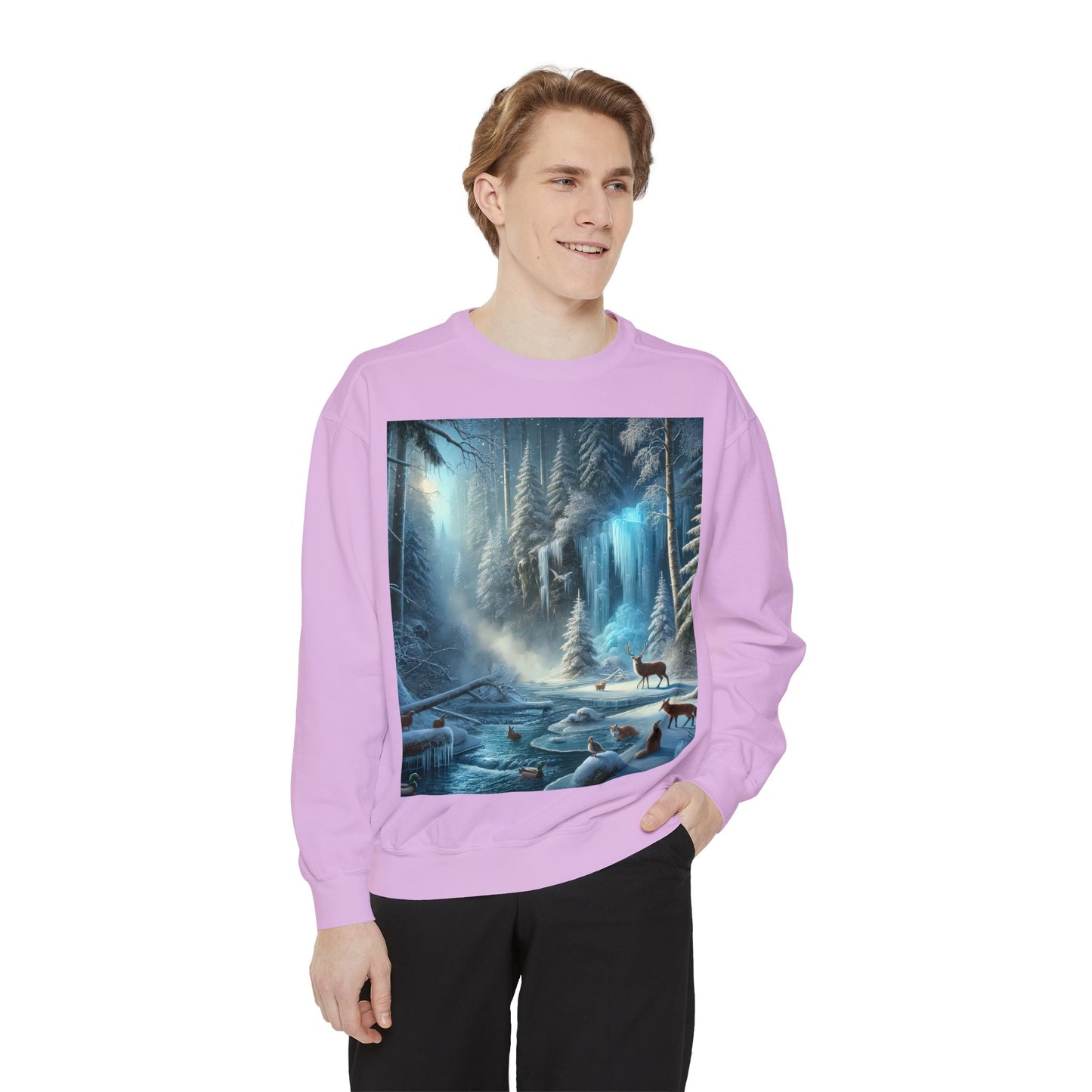 Unisex Garment-Dyed Sweatshirt