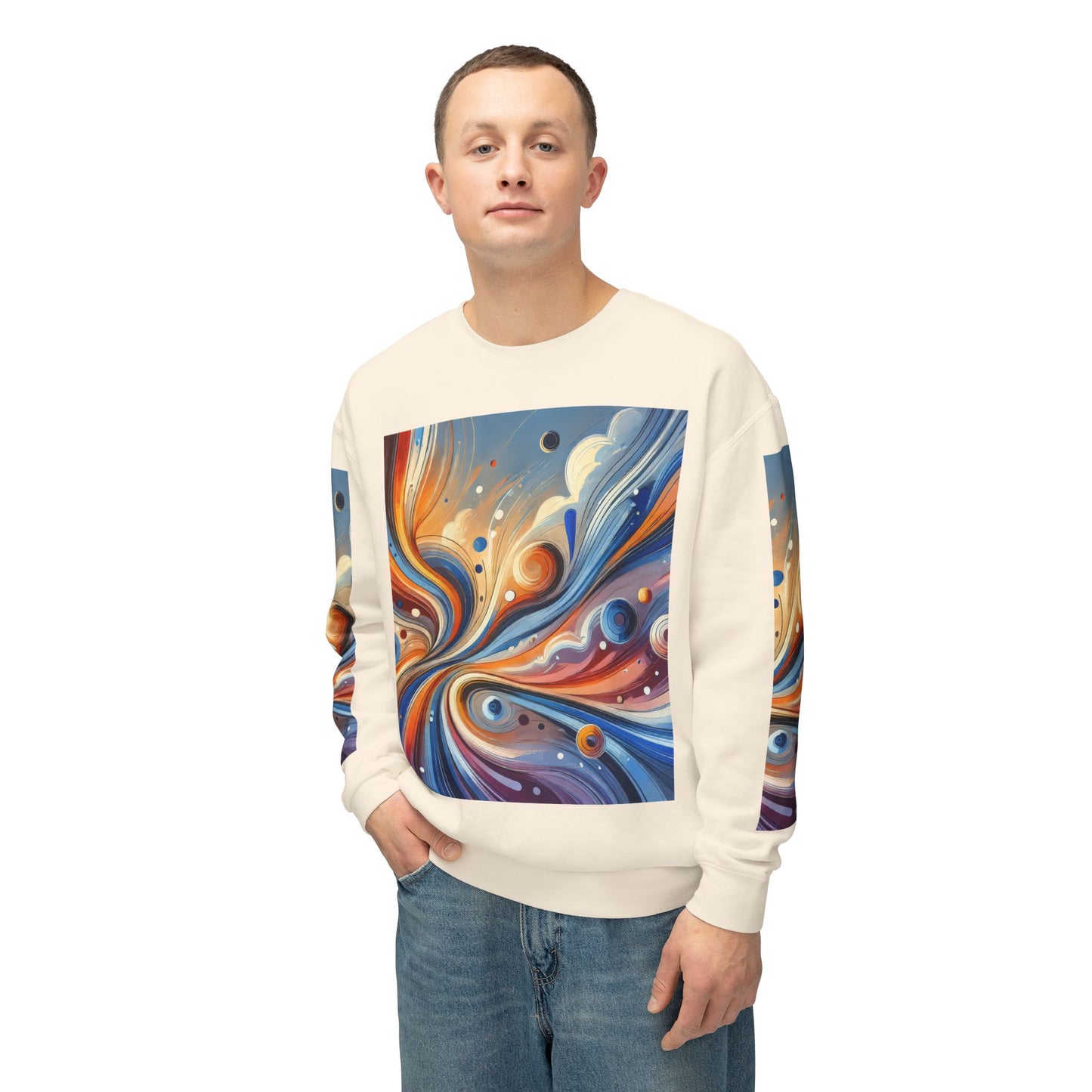 Unisex Lightweight Crewneck Sweatshirt