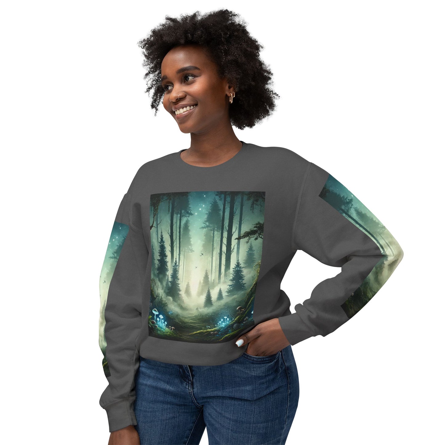 Unisex Lightweight Crewneck Sweatshirt