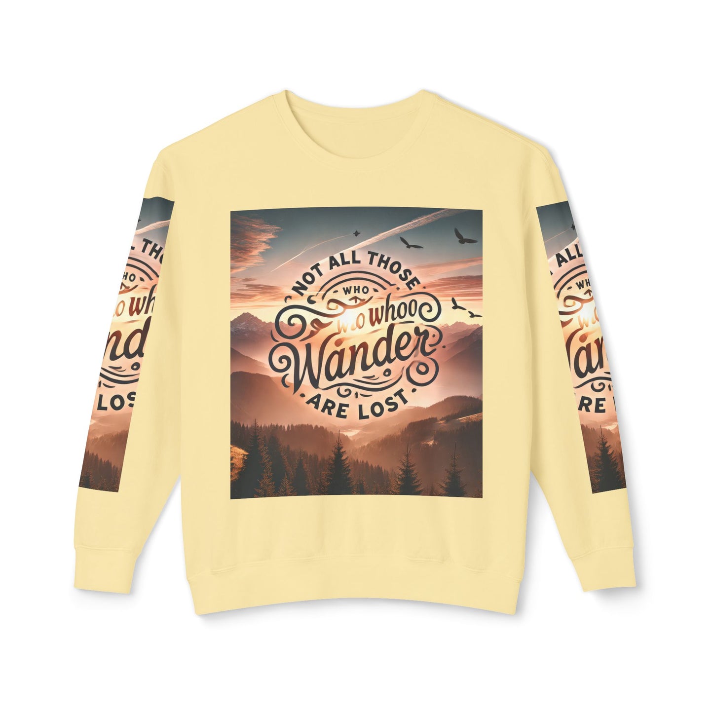 Unisex Lightweight Crewneck Sweatshirt