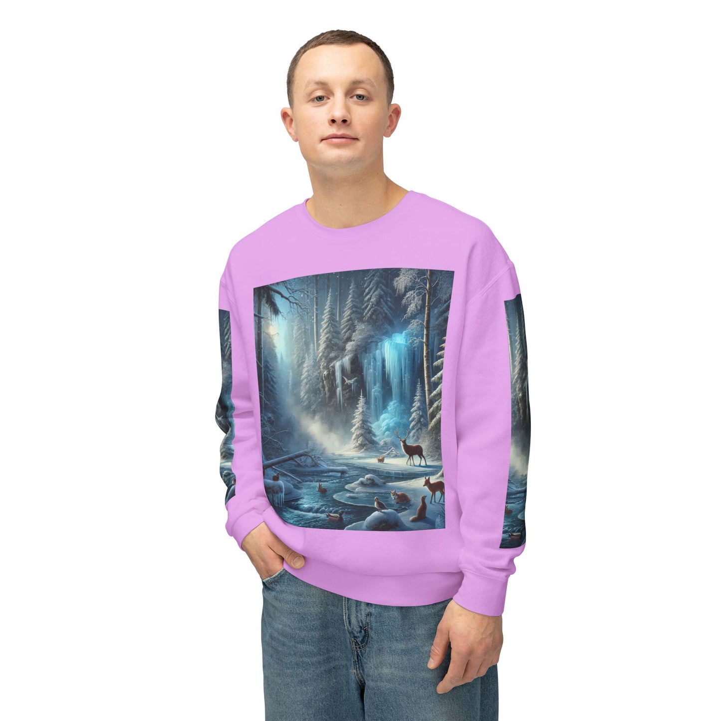 Unisex Lightweight Crewneck Sweatshirt