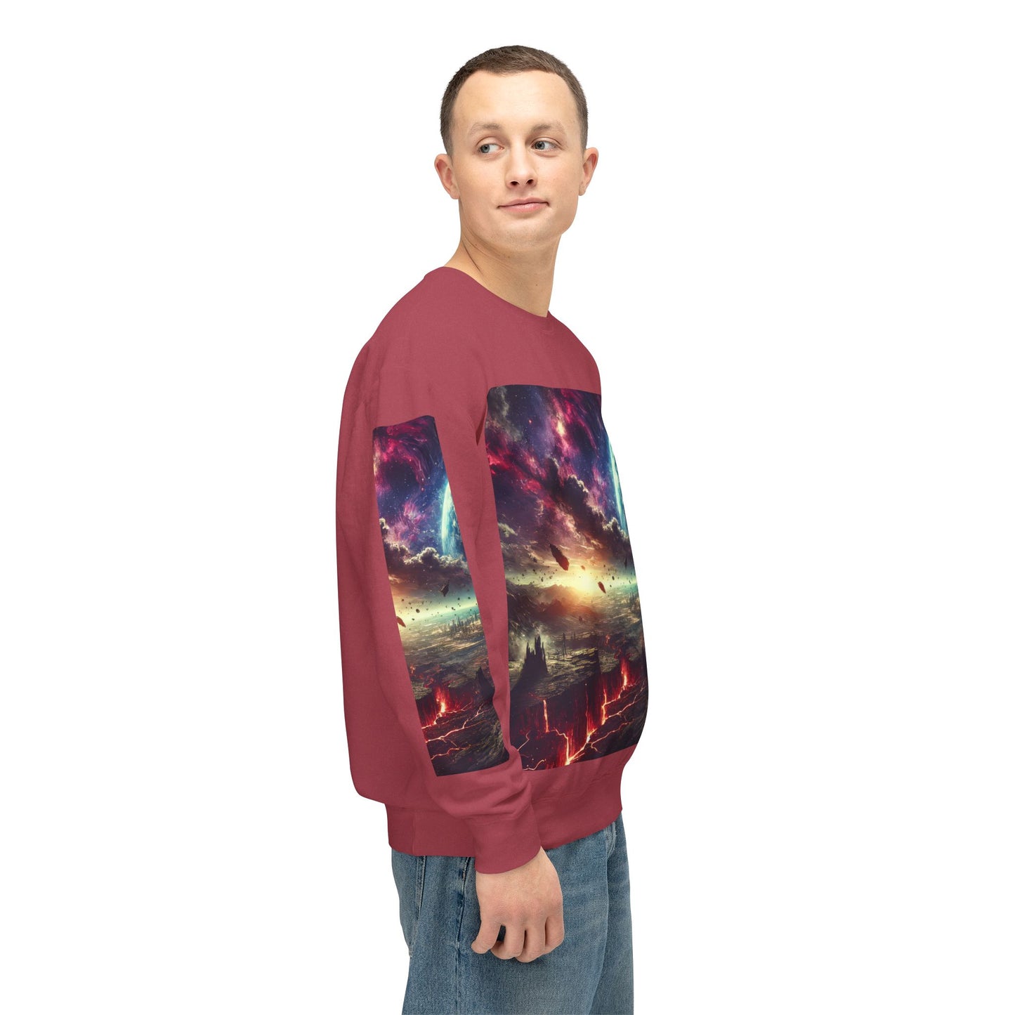 Unisex Lightweight Crewneck Sweatshirt