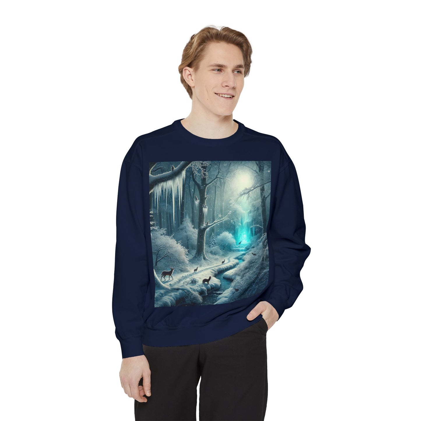 Unisex Garment-Dyed Sweatshirt