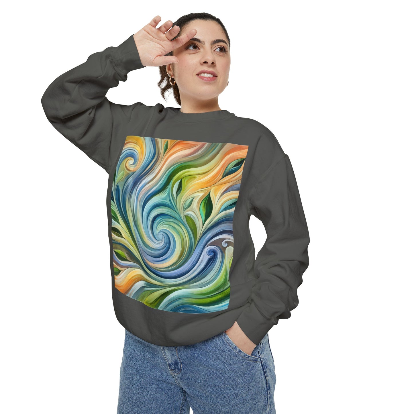 Unisex Garment-Dyed Sweatshirt