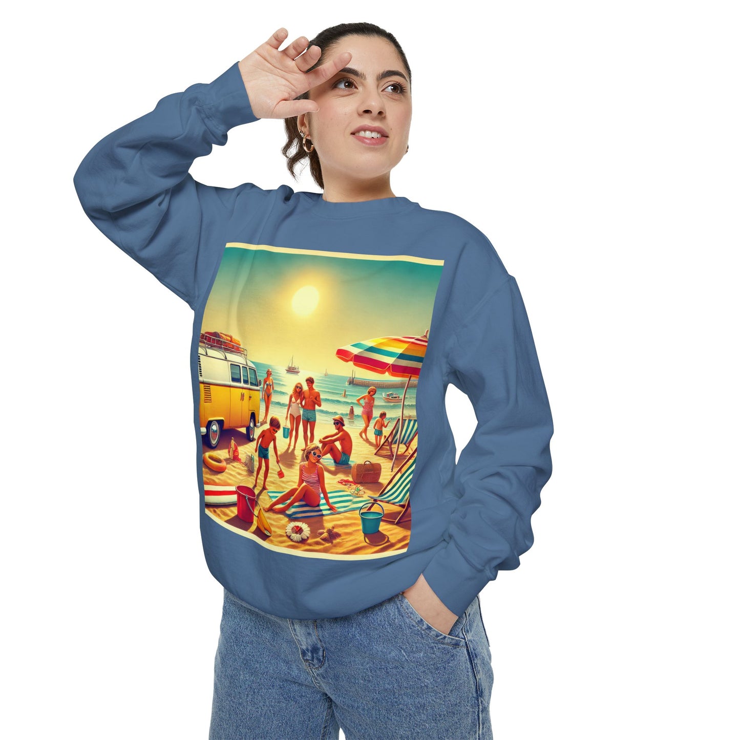 Unisex Garment-Dyed Sweatshirt