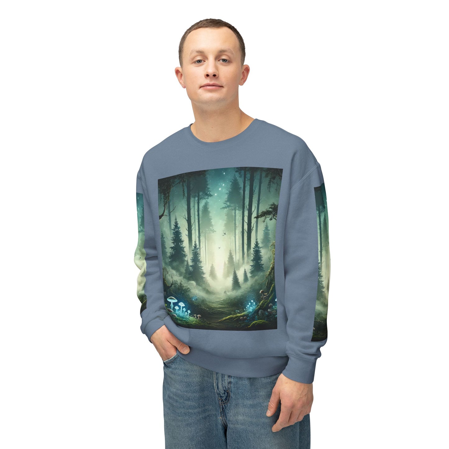 Unisex Lightweight Crewneck Sweatshirt