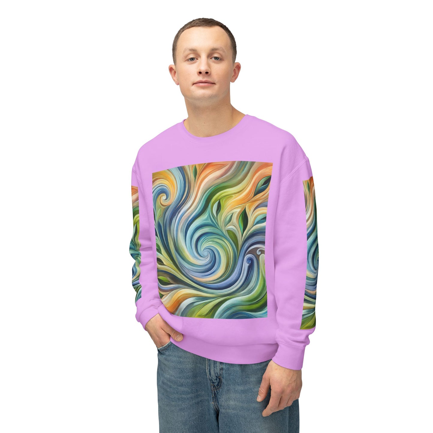 Unisex Lightweight Crewneck Sweatshirt