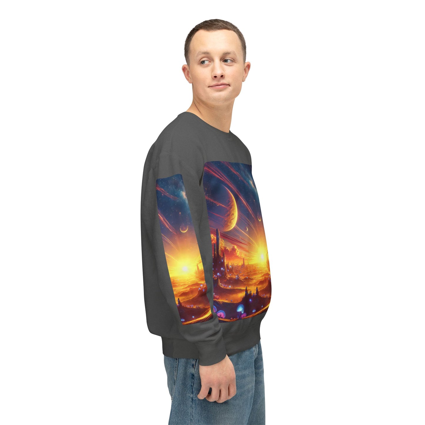 Unisex Lightweight Crewneck Sweatshirt