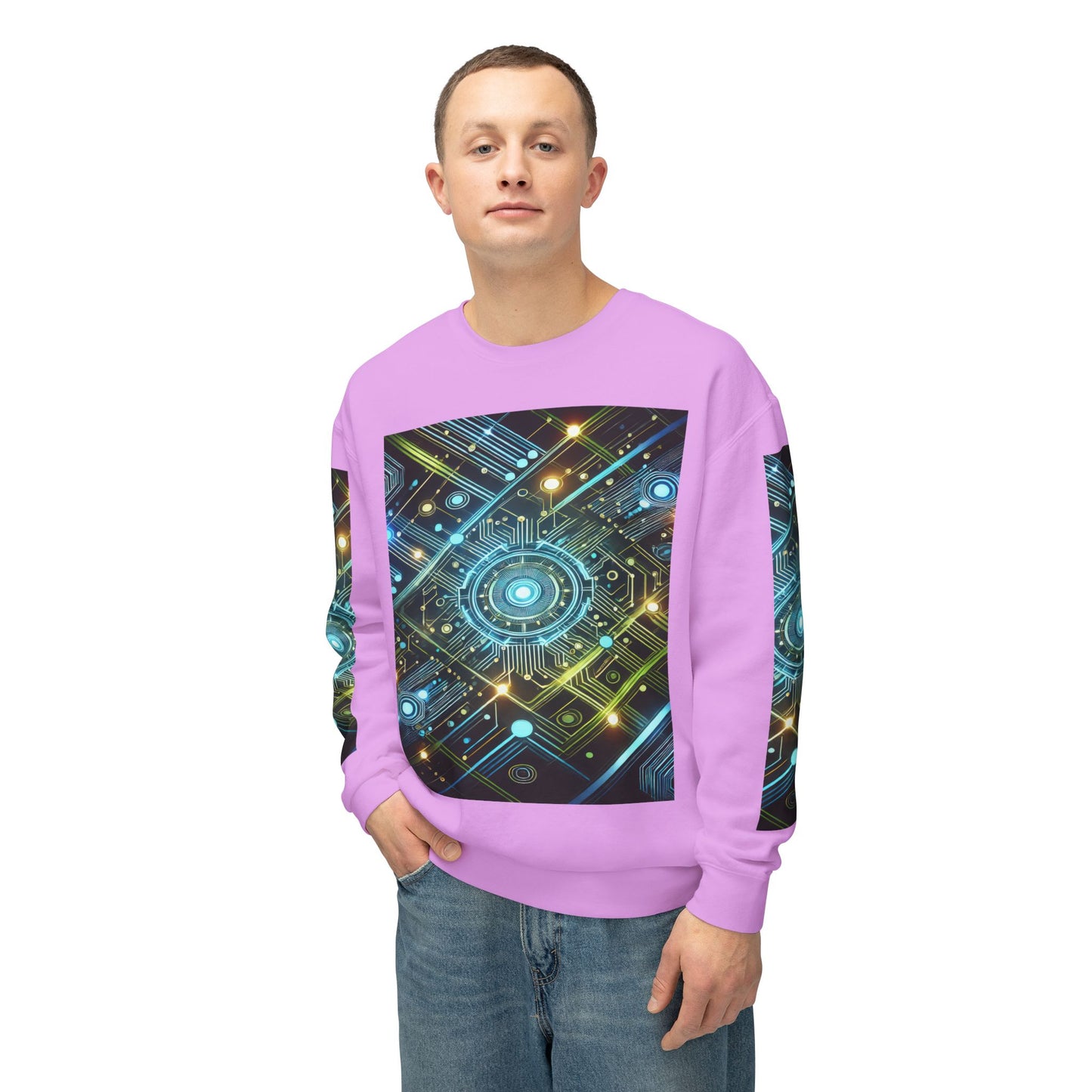 Unisex Lightweight Crewneck Sweatshirt