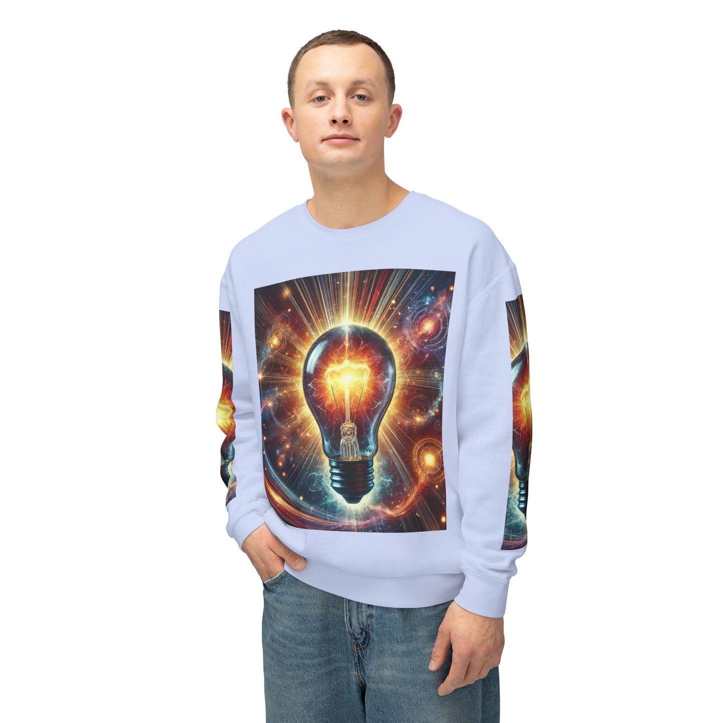 Unisex Lightweight Crewneck Sweatshirt