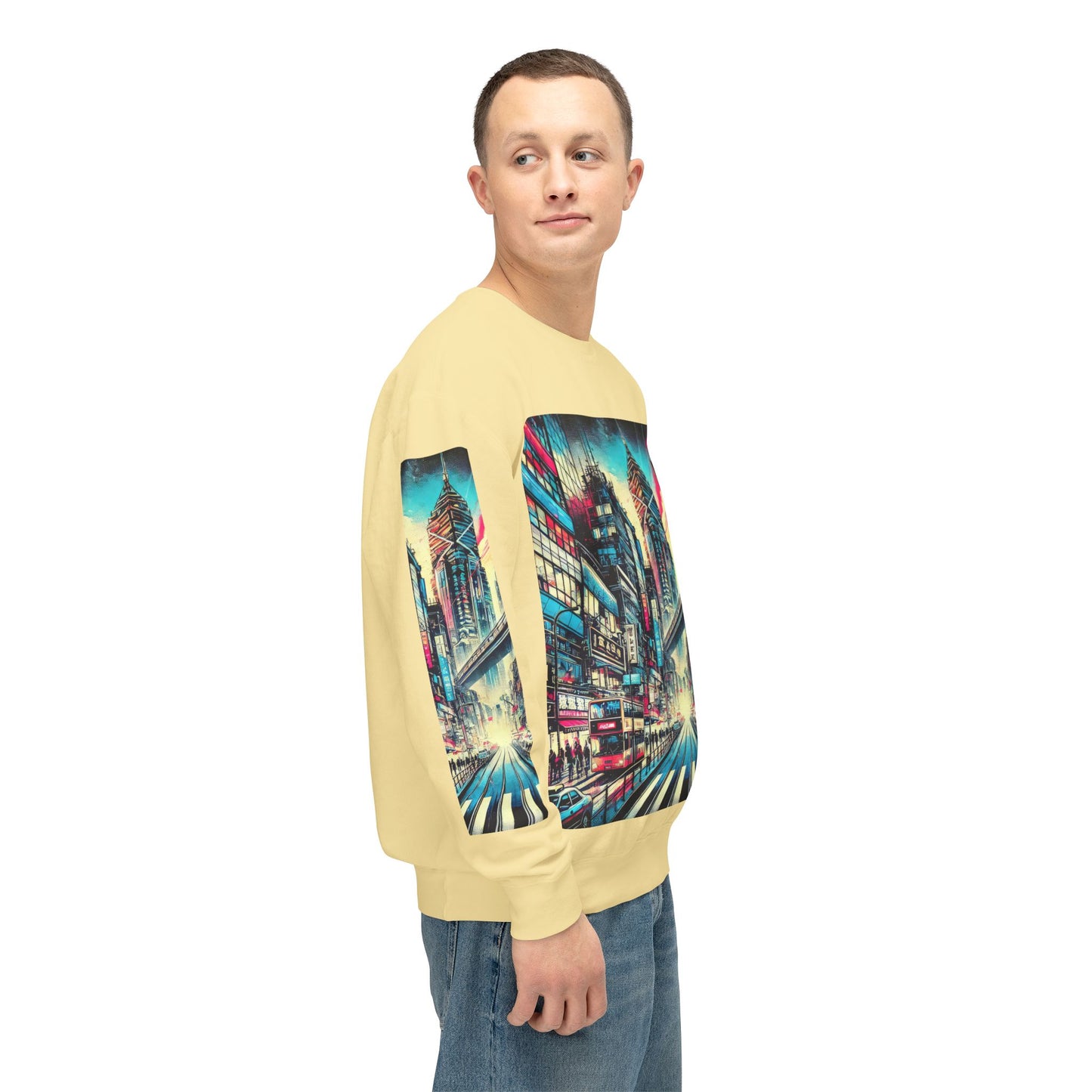 Unisex Lightweight Crewneck Sweatshirt