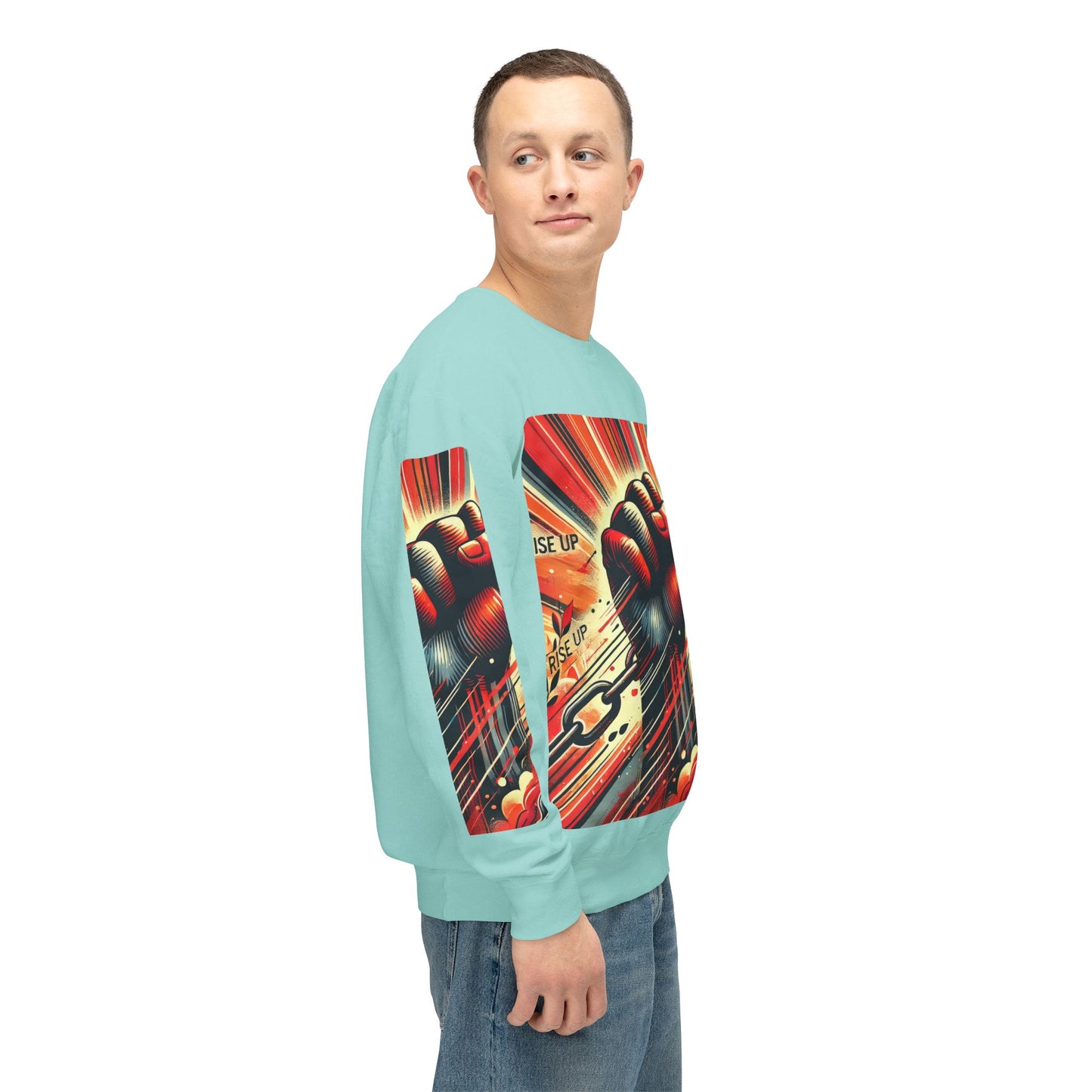 Unisex Lightweight Crewneck Sweatshirt