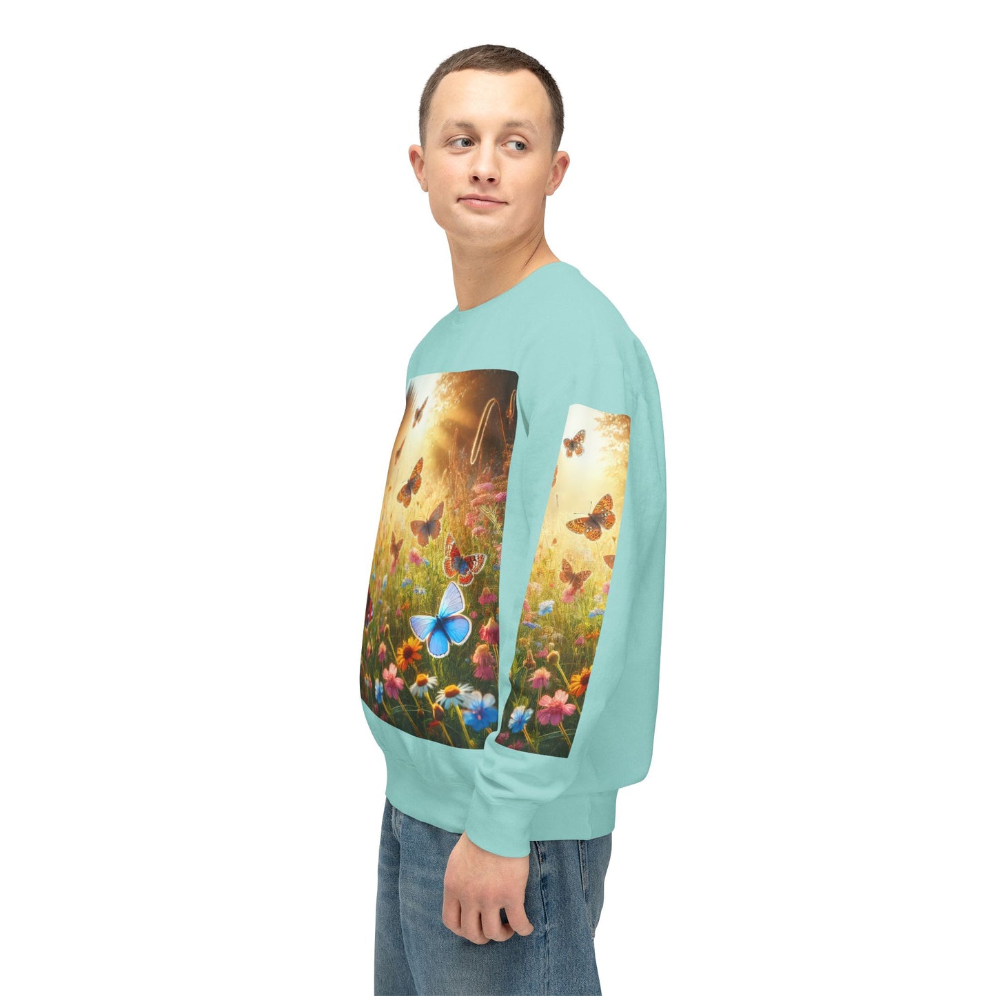 Unisex Lightweight Crewneck Sweatshirt