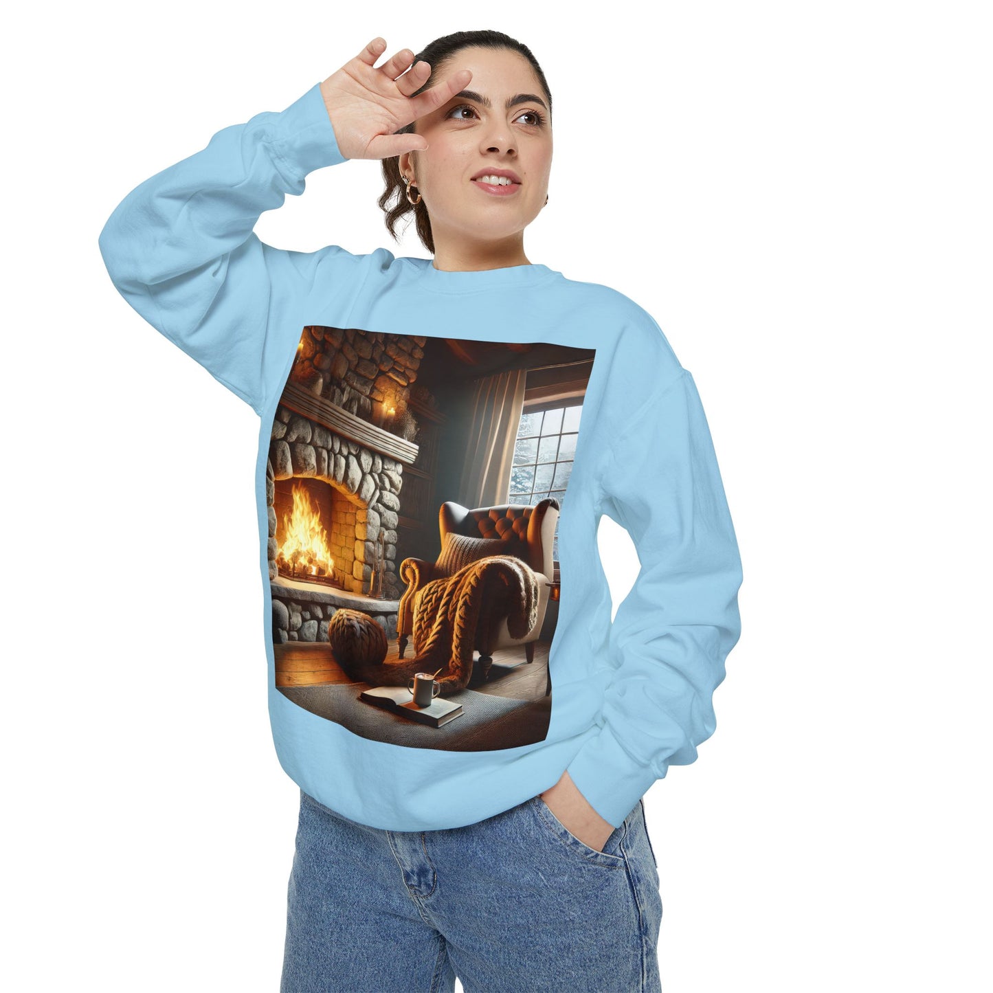 Unisex Garment-Dyed Sweatshirt