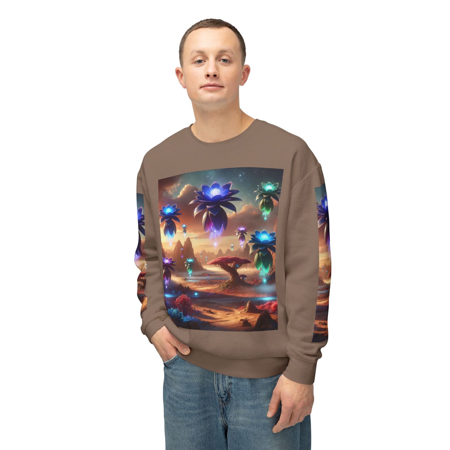 Unisex Lightweight Crewneck Sweatshirt