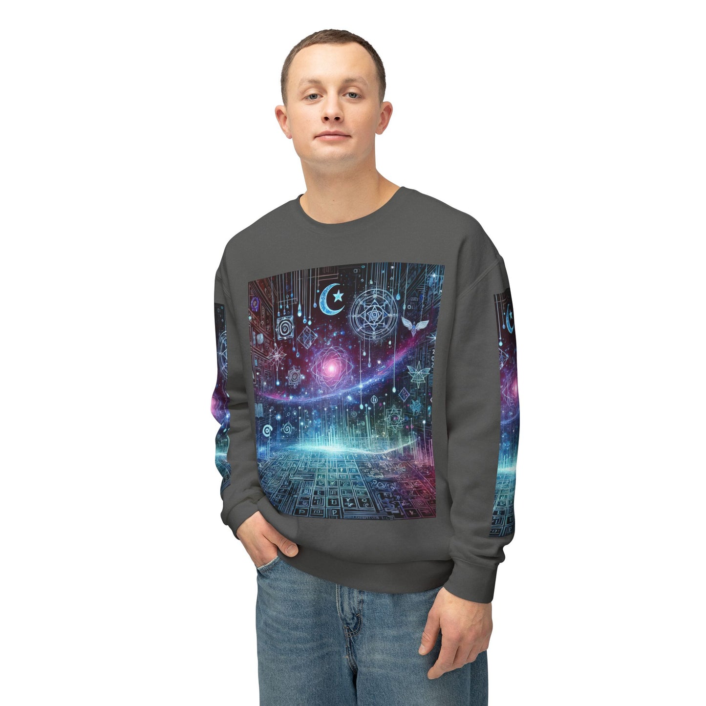 Unisex Lightweight Crewneck Sweatshirt